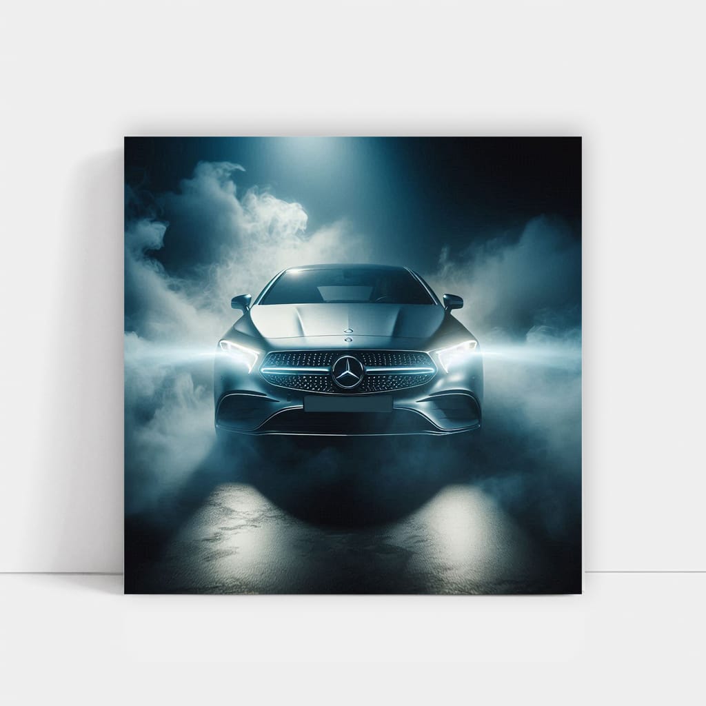 Mercedes-Benz CLS in Fog - Elegance Meets Power