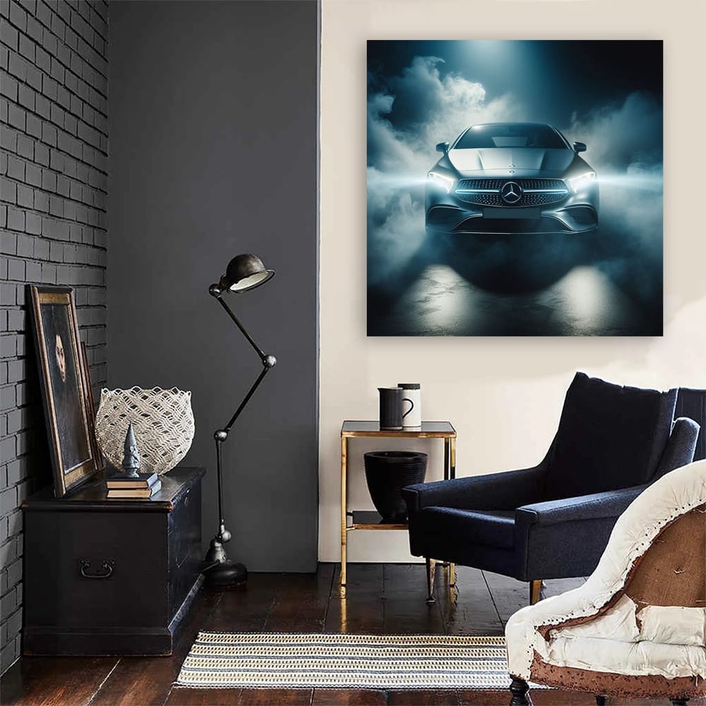 Mercedesbenz Cls Fog Wall Art