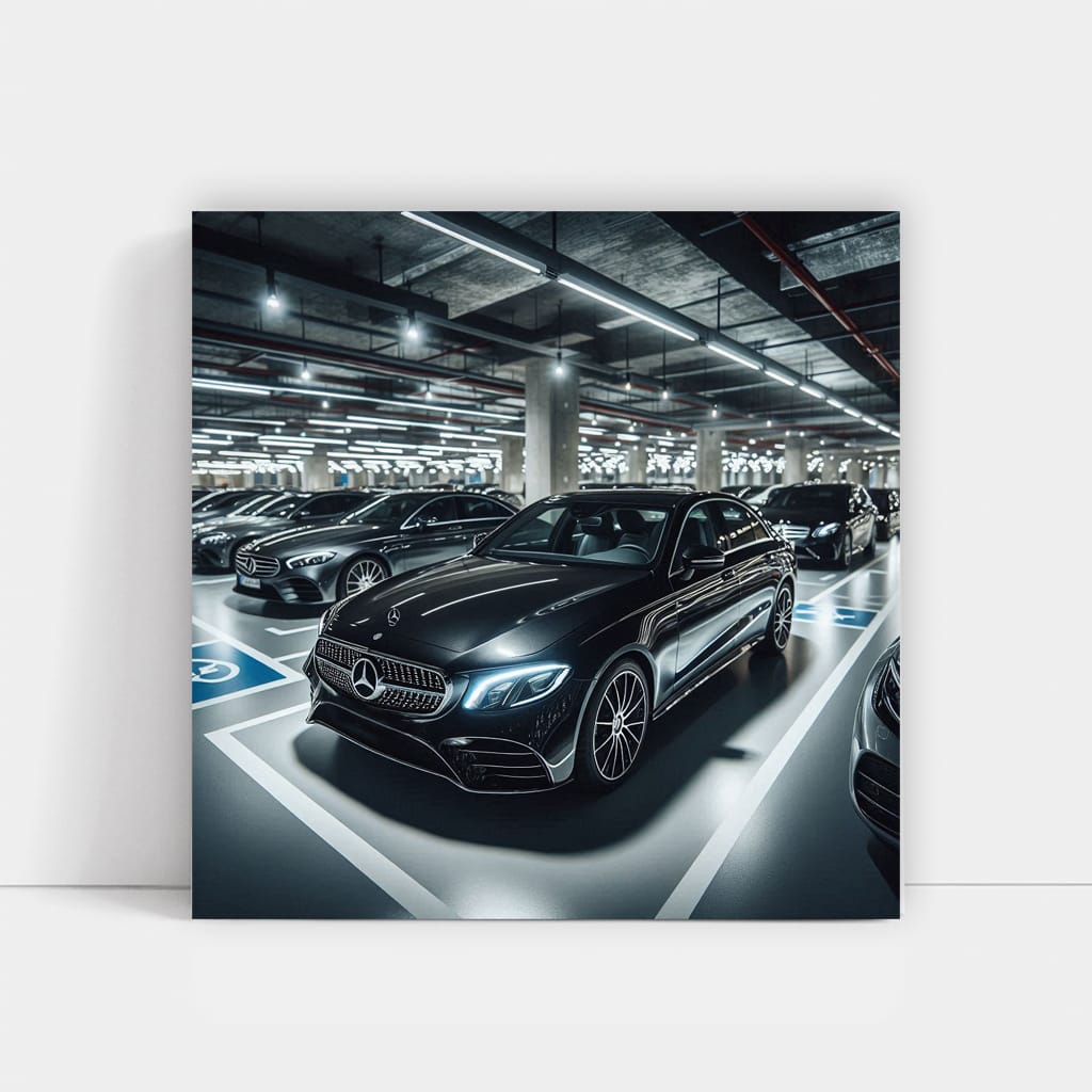 Mercedesbenz Eclass New Parki Wall Art