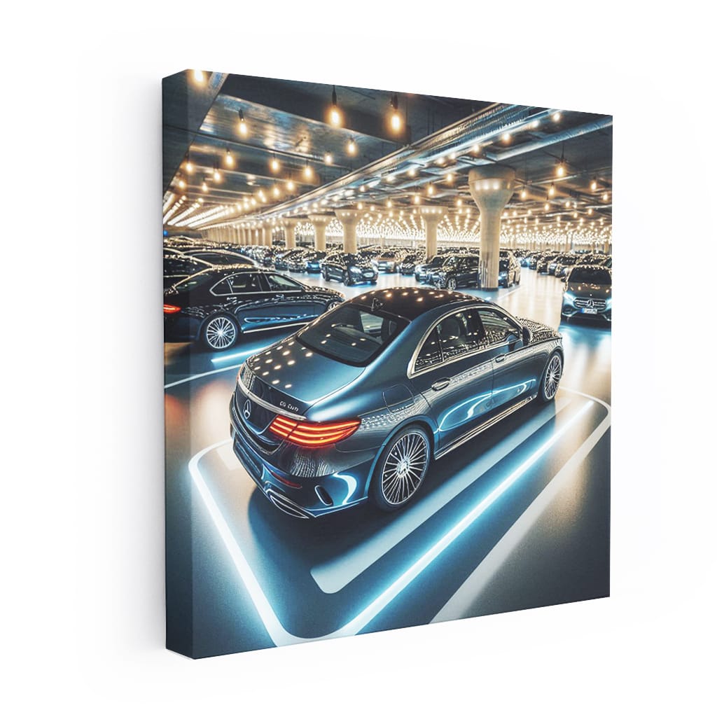 Mercedesbenz Eclass New Parking Wall Art