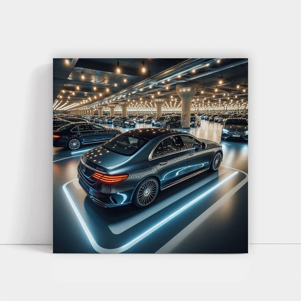 Mercedesbenz Eclass New Parking Wall Art