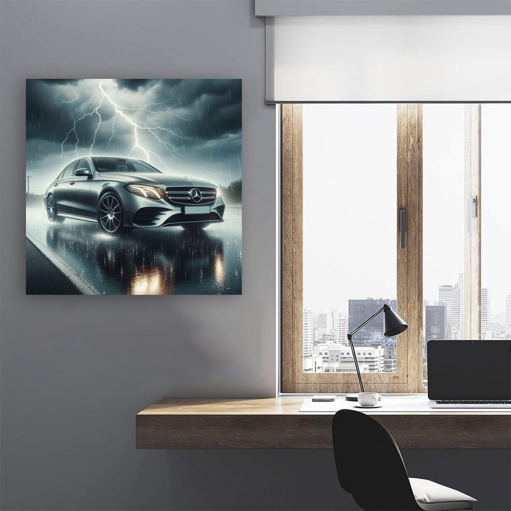 Mercedesbenz Eclass New Thunderstorm Wall Art