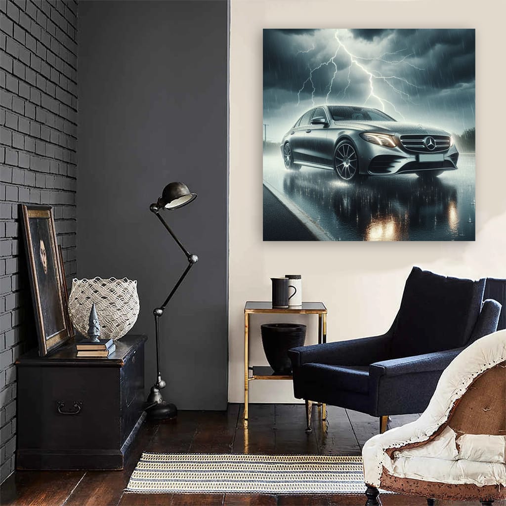 Mercedesbenz Eclass New Thunderstorm Wall Art