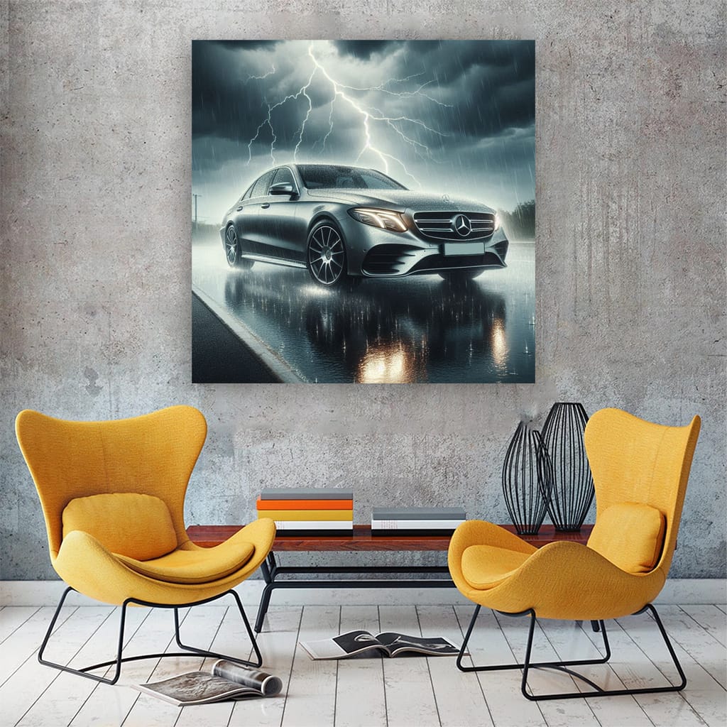 Mercedesbenz Eclass New Thunderstorm Wall Art