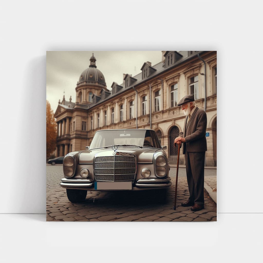 Mercedesbenz Eclass Old F Wall Art