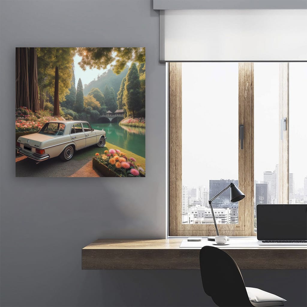 Mercedesbenz Eclass Old Riv Wall Art