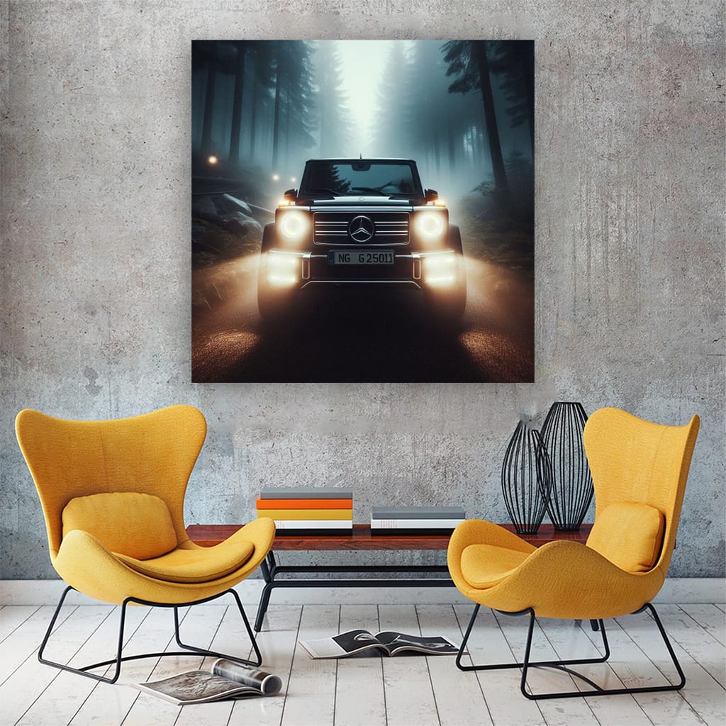 Mercedesbenz Gclass F Wall Art