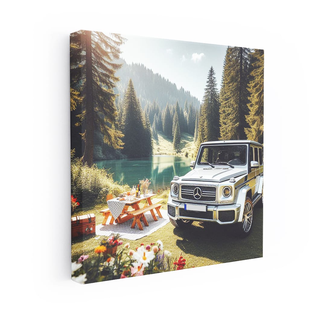 Mercedesbenz Gclass La Wall Art