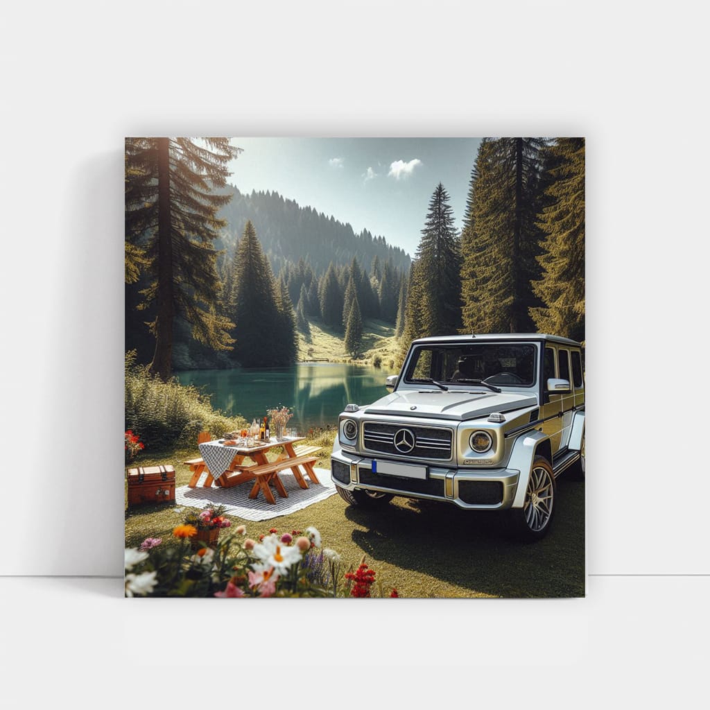 Mercedesbenz Gclass La Wall Art