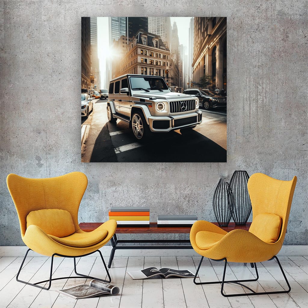 Mercedesbenz Gclass New Yo Wall Art