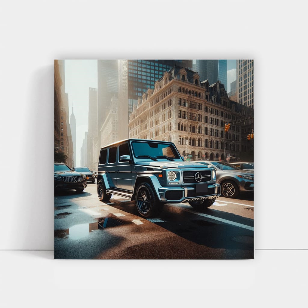 Mercedes G-Class in NYC - Icon of Luxury and Power