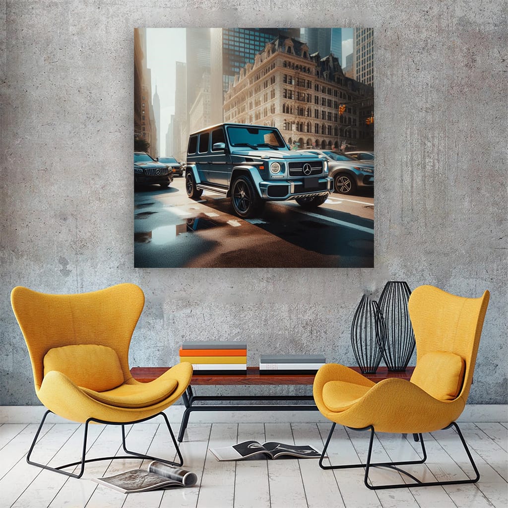 Mercedes G-Class in NYC - Icon of Luxury and Power
