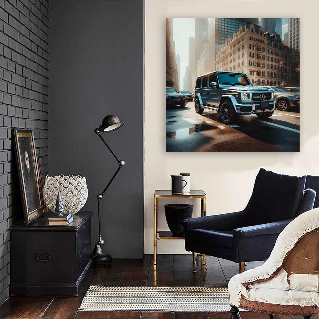 Mercedes G-Class in NYC - Icon of Luxury and Power