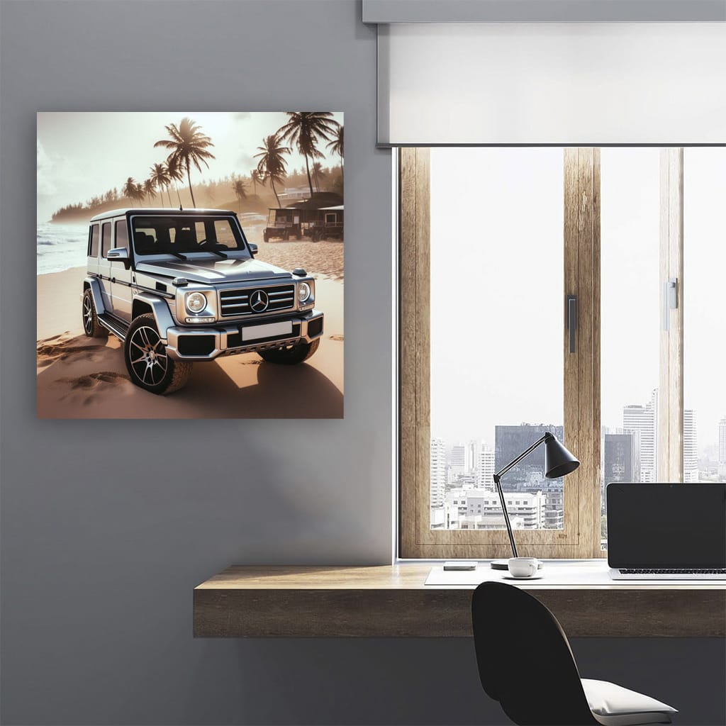 Mercedes-Benz G-Class Adventure on Beach - Rugged Elegance