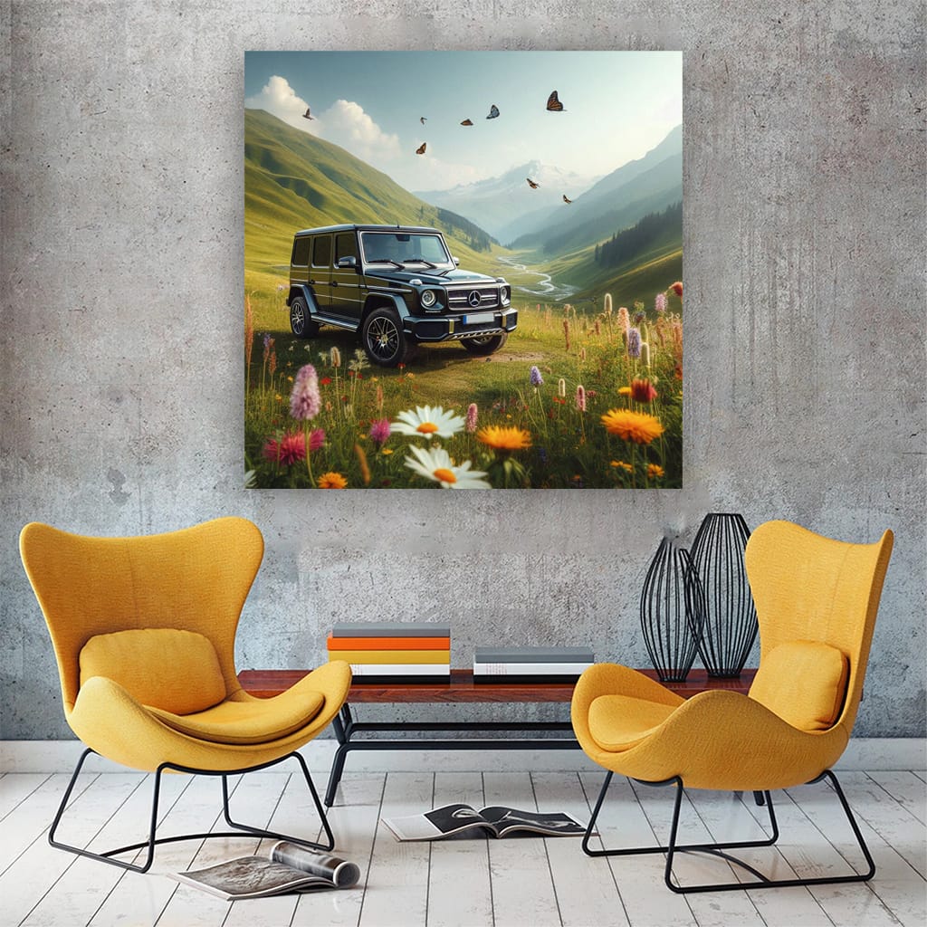 Mercedesbenz Gclass Vall Wall Art