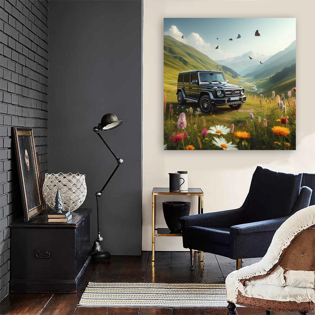 Mercedesbenz Gclass Vall Wall Art