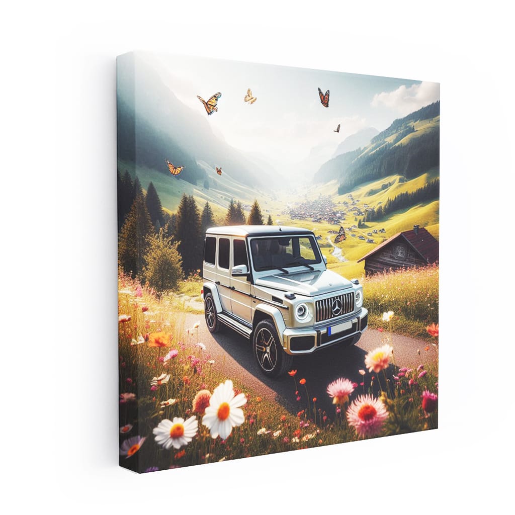 Mercedesbenz Gclass Valley Wall Art