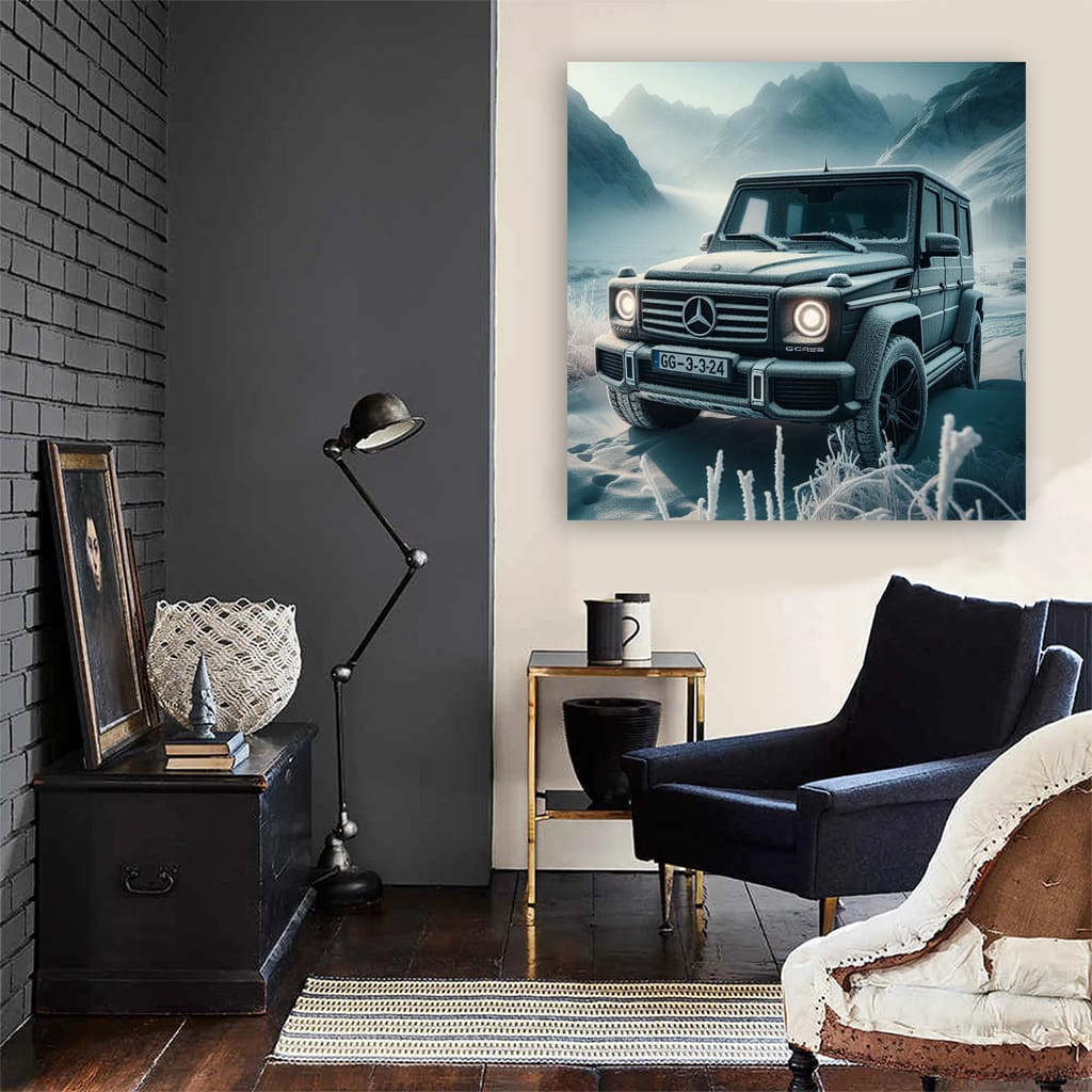 Mercedesbenz Gclass Wint Wall Art