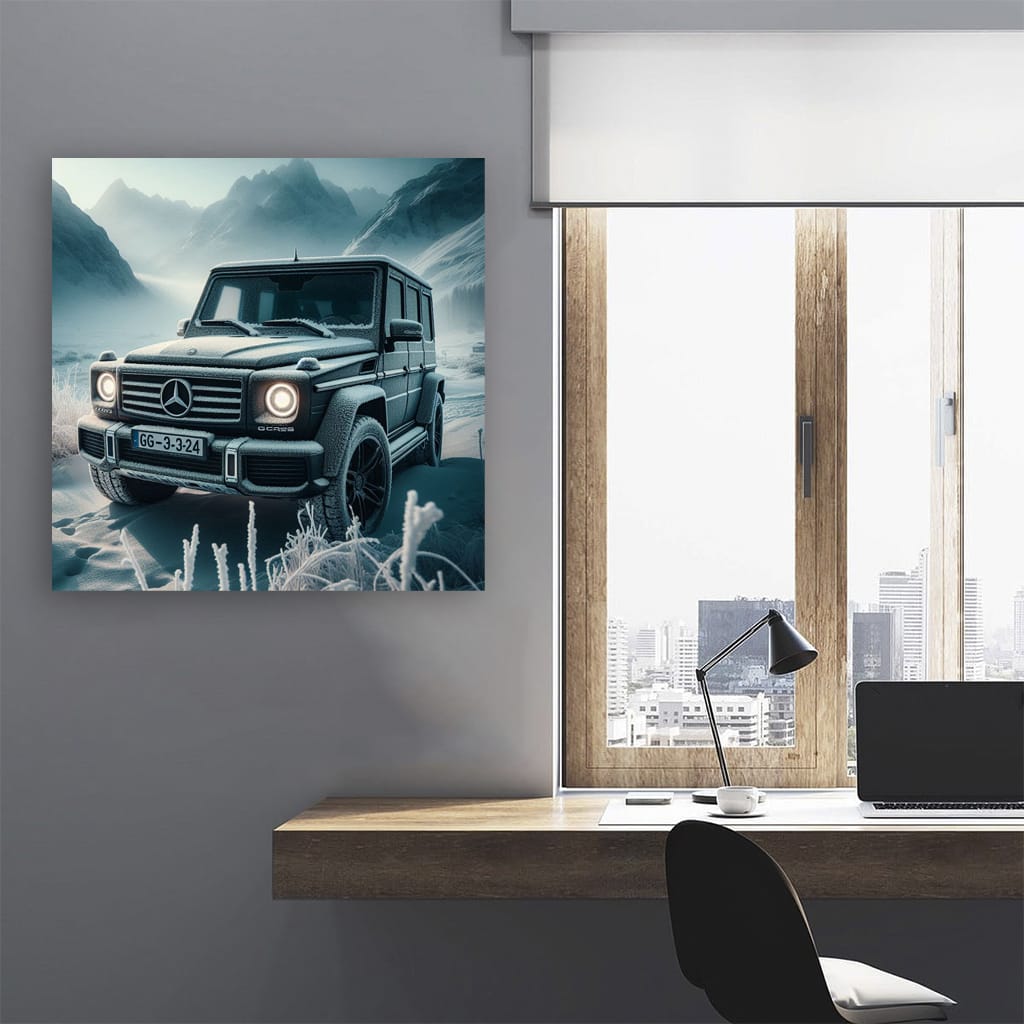 Mercedesbenz Gclass Wint Wall Art