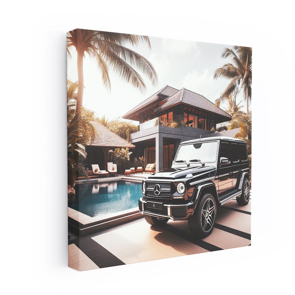 Mercedesbenz G Wagon Black Wall Art