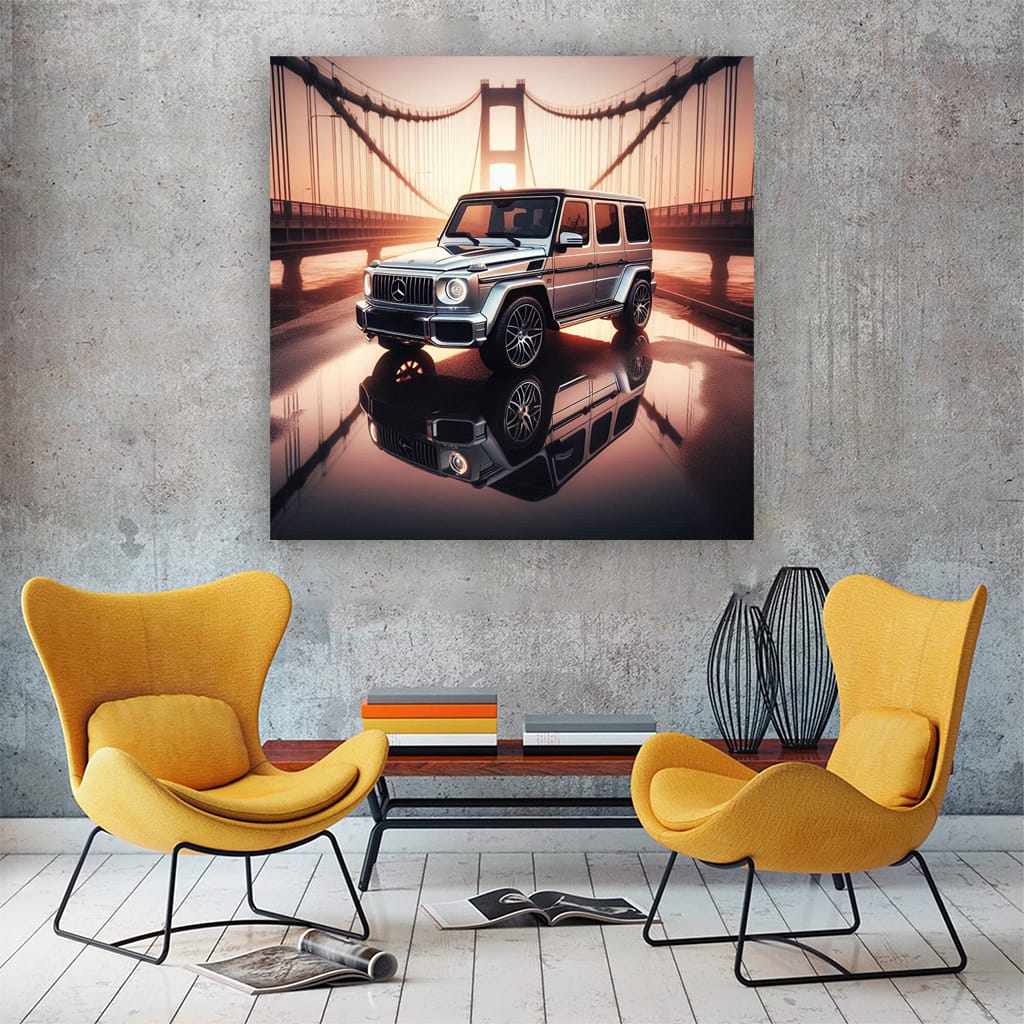 Mercedesbenz G Wagon Brid Wall Art