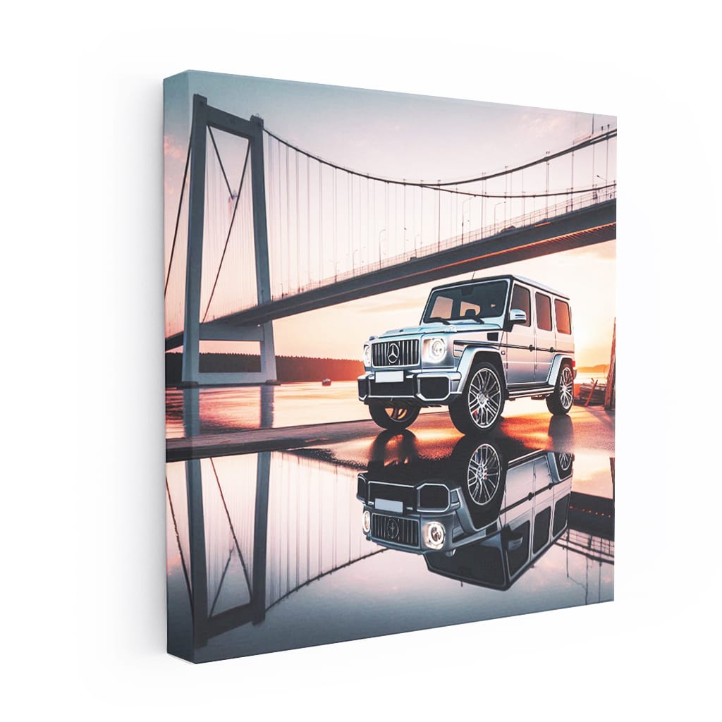 Mercedesbenz G Wagon Bridge Wall Art