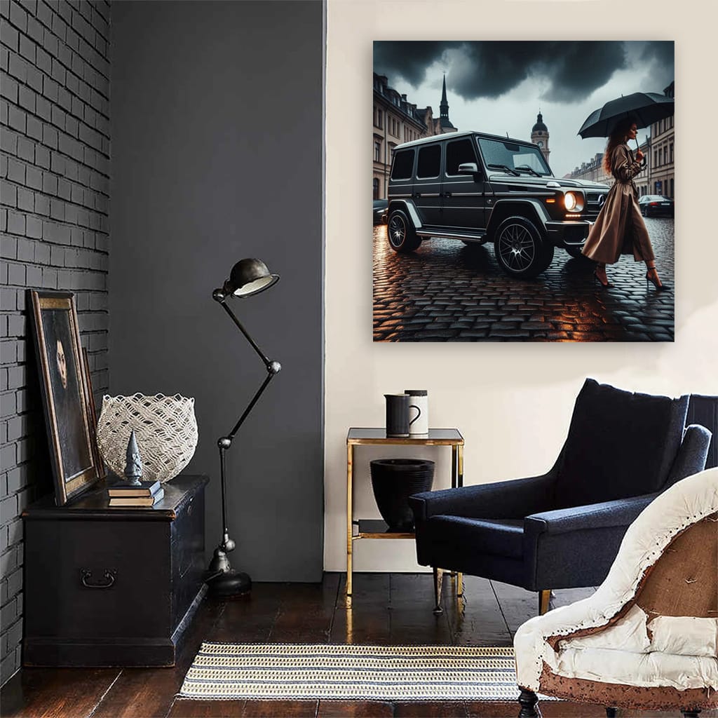 Mercedes-Benz G-Wagon in Overcast: Rugged Luxury Icon