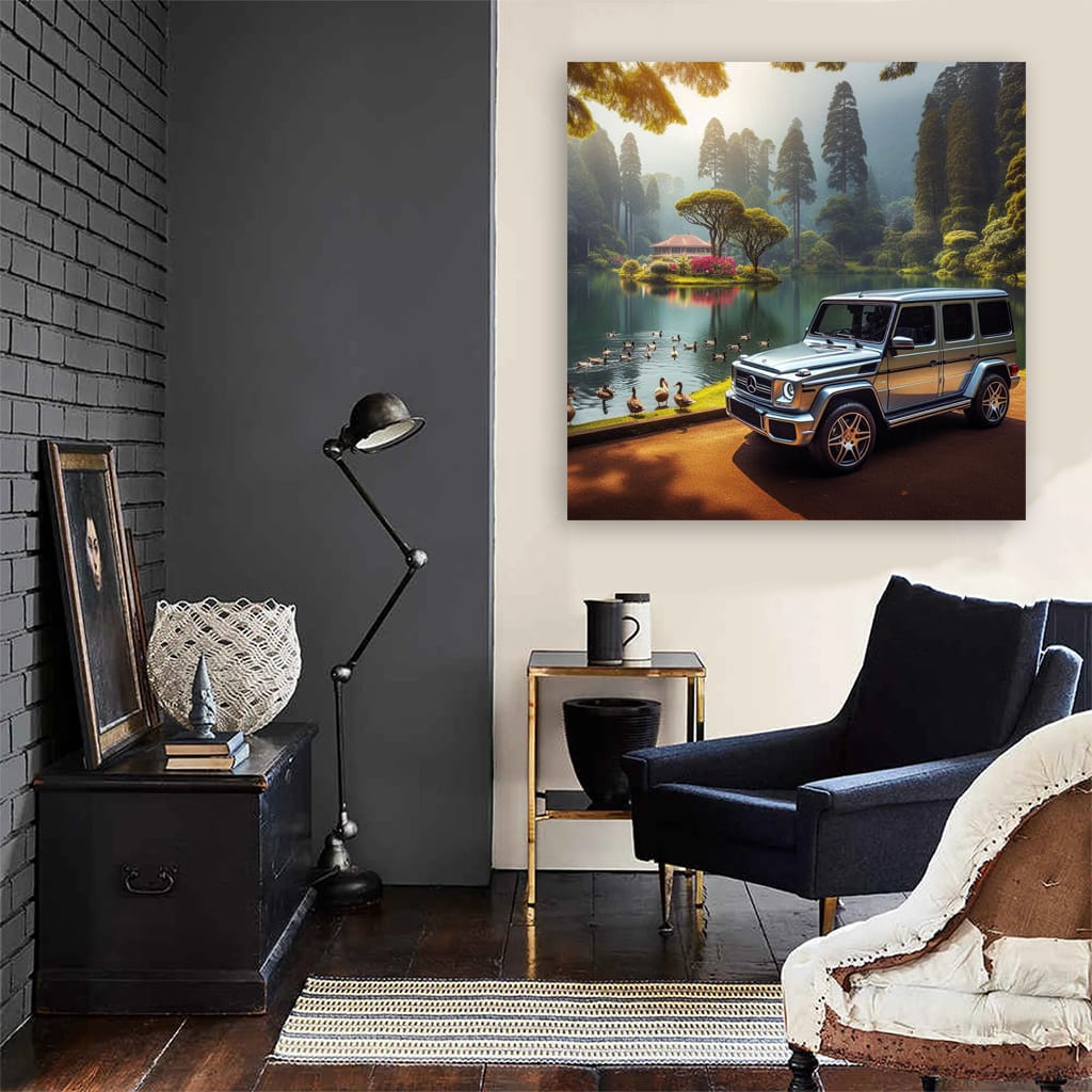 Mercedesbenz G Wagon La Wall Art