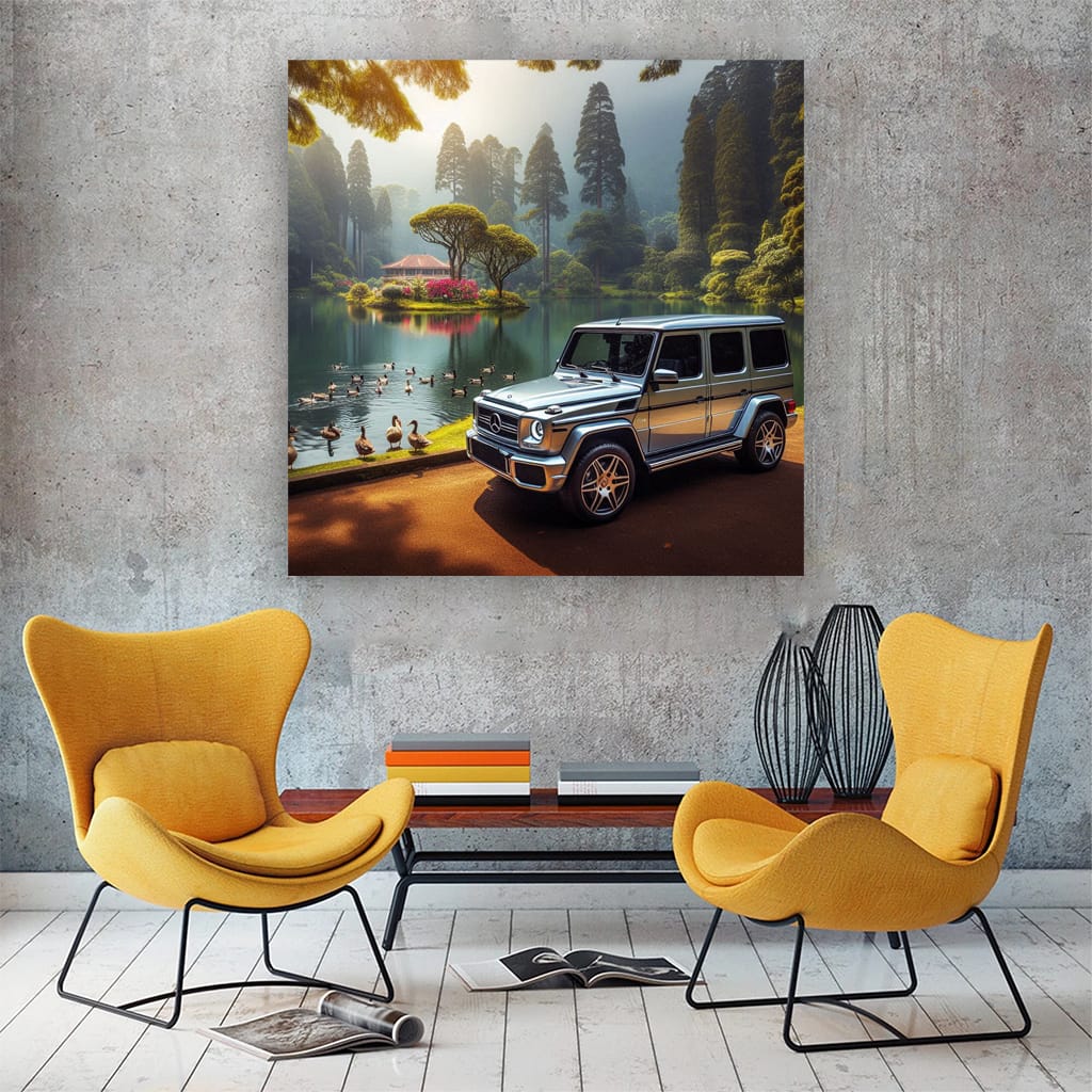 Mercedesbenz G Wagon La Wall Art