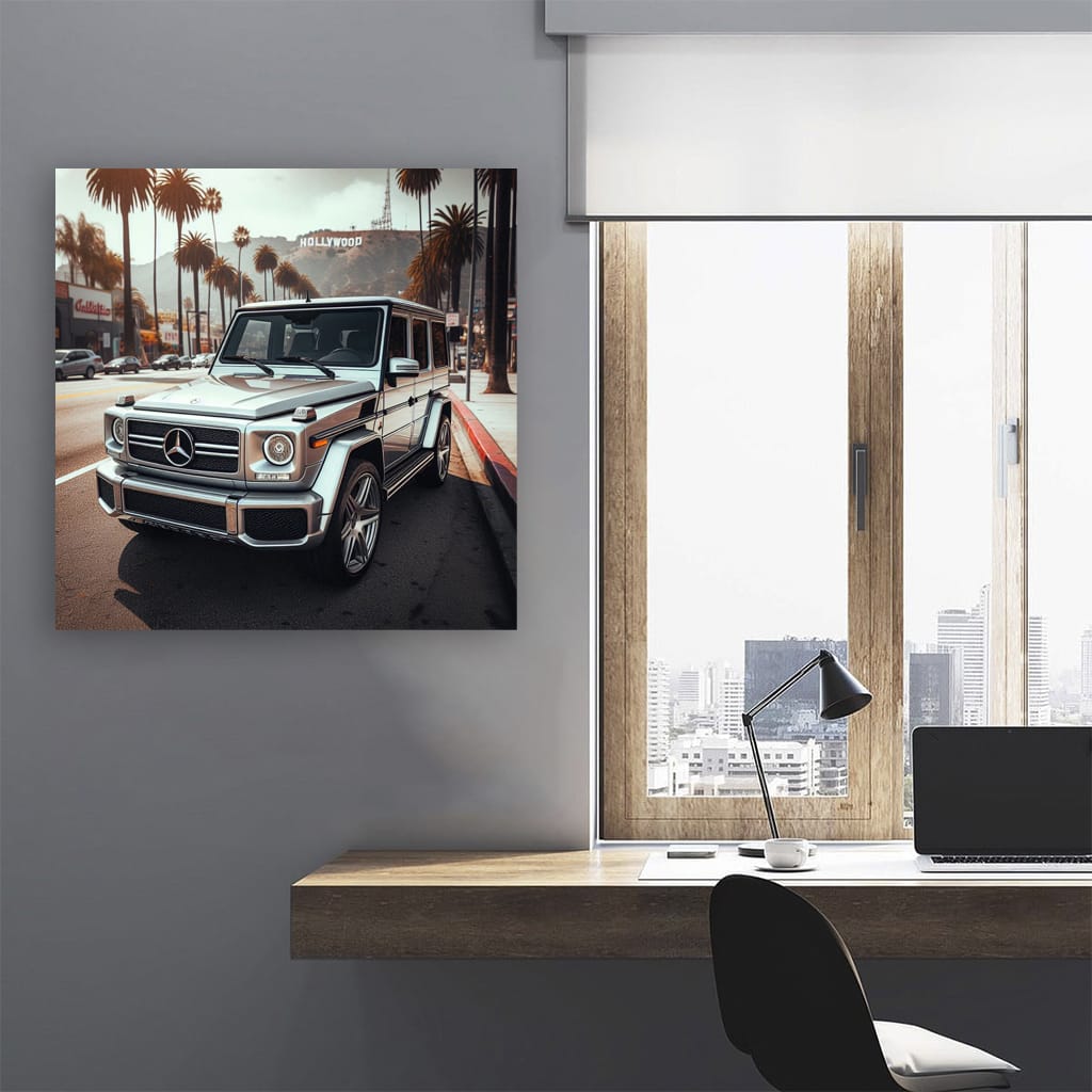 Mercedesbenz G Wagon Los Angel Wall Art