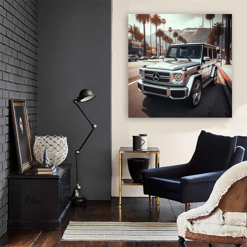 Mercedesbenz G Wagon Los Angel Wall Art