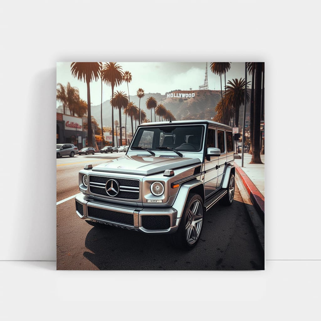 Mercedesbenz G Wagon Los Angel Wall Art