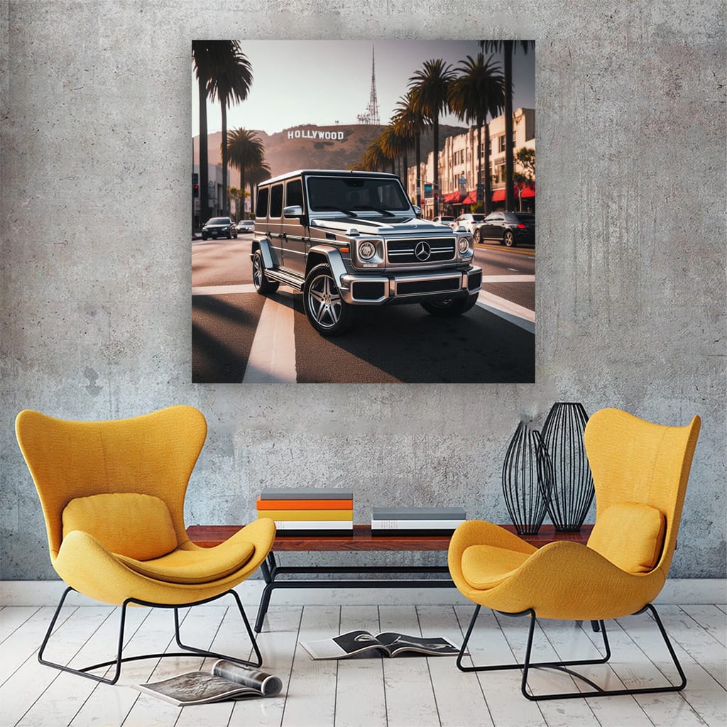 Mercedesbenz G Wagon Los Angeles Wall Art