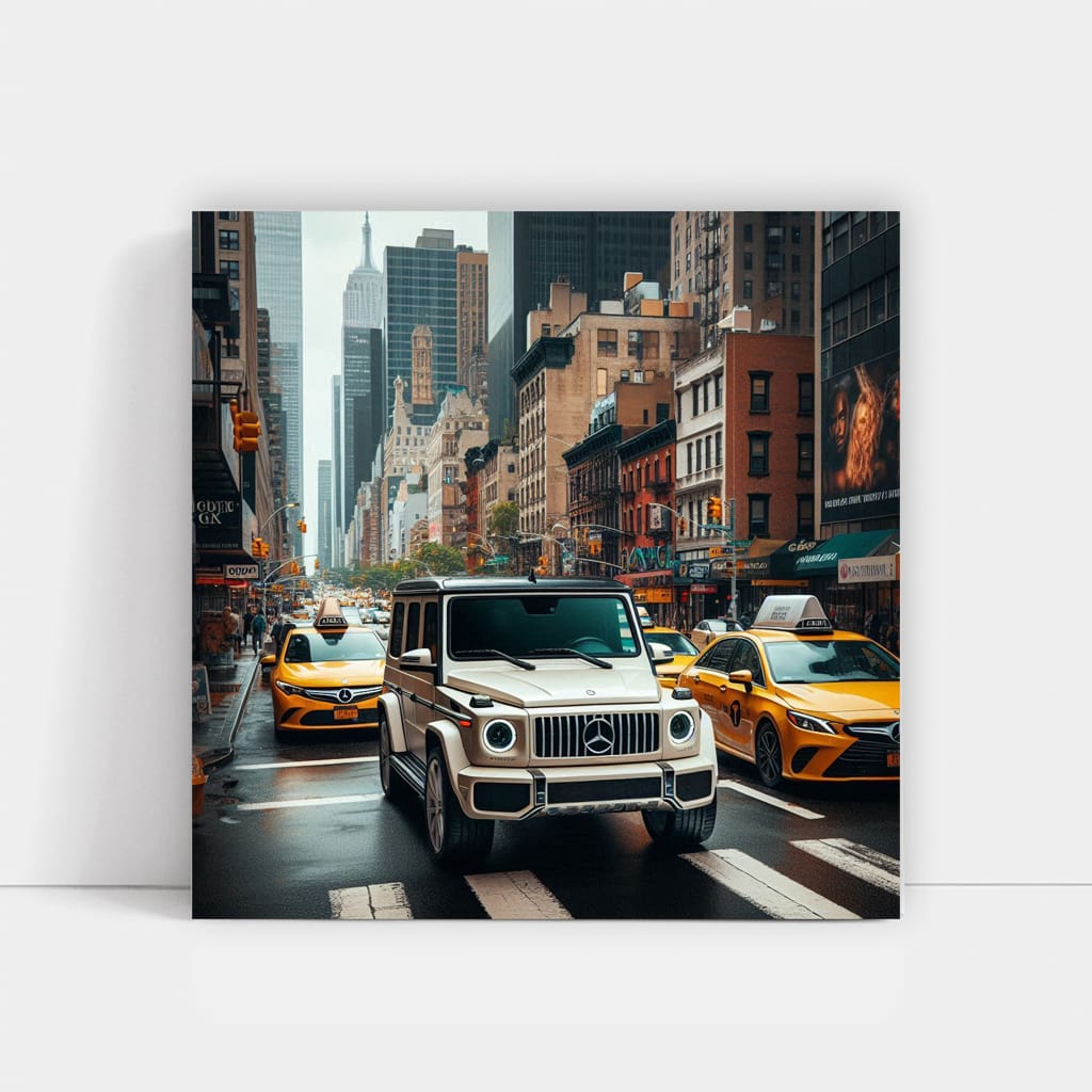 Mercedesbenz G Wagon New Yo Wall Art