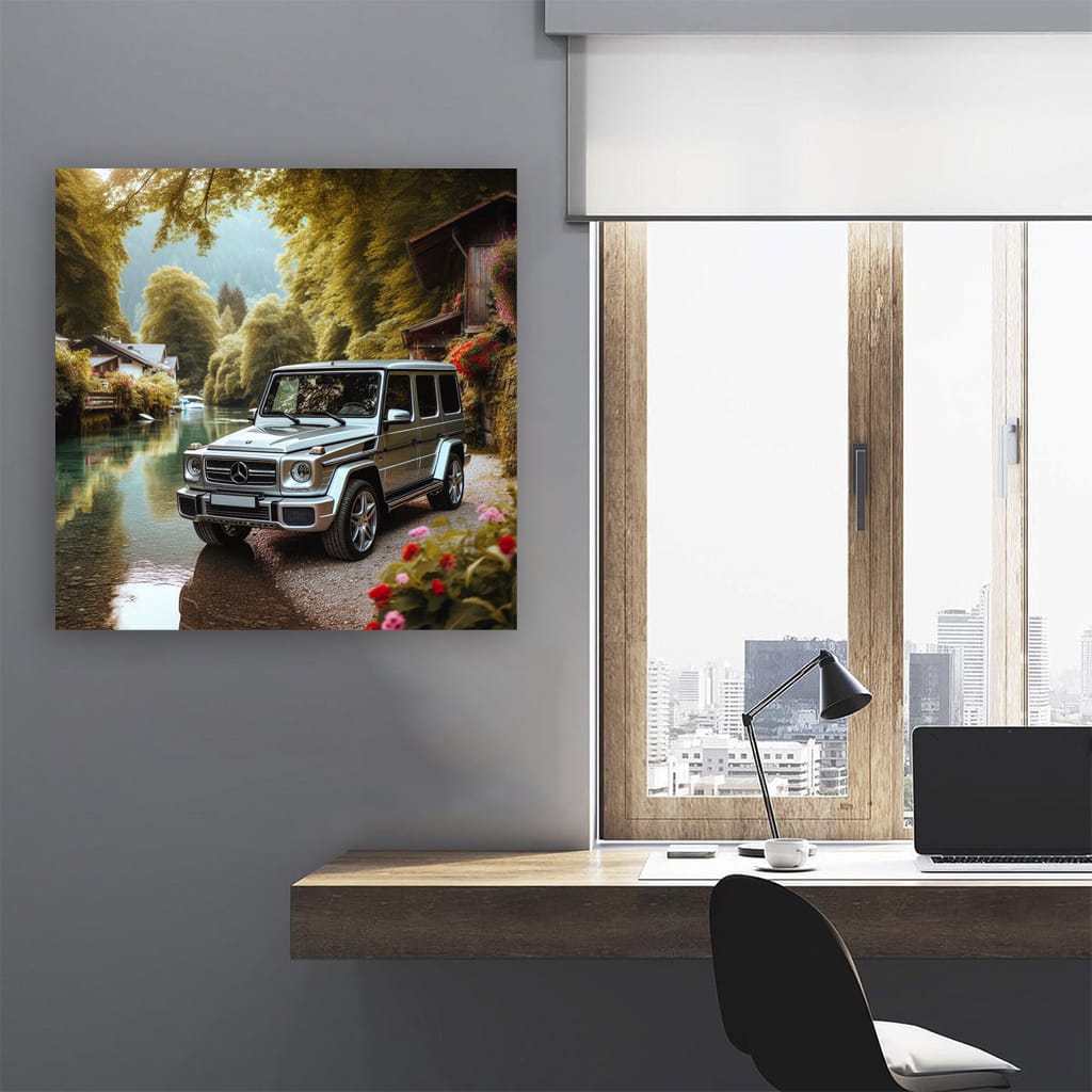 Mercedesbenz G Wagon Riv Wall Art