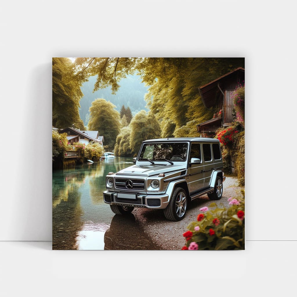 Mercedesbenz G Wagon Riv Wall Art