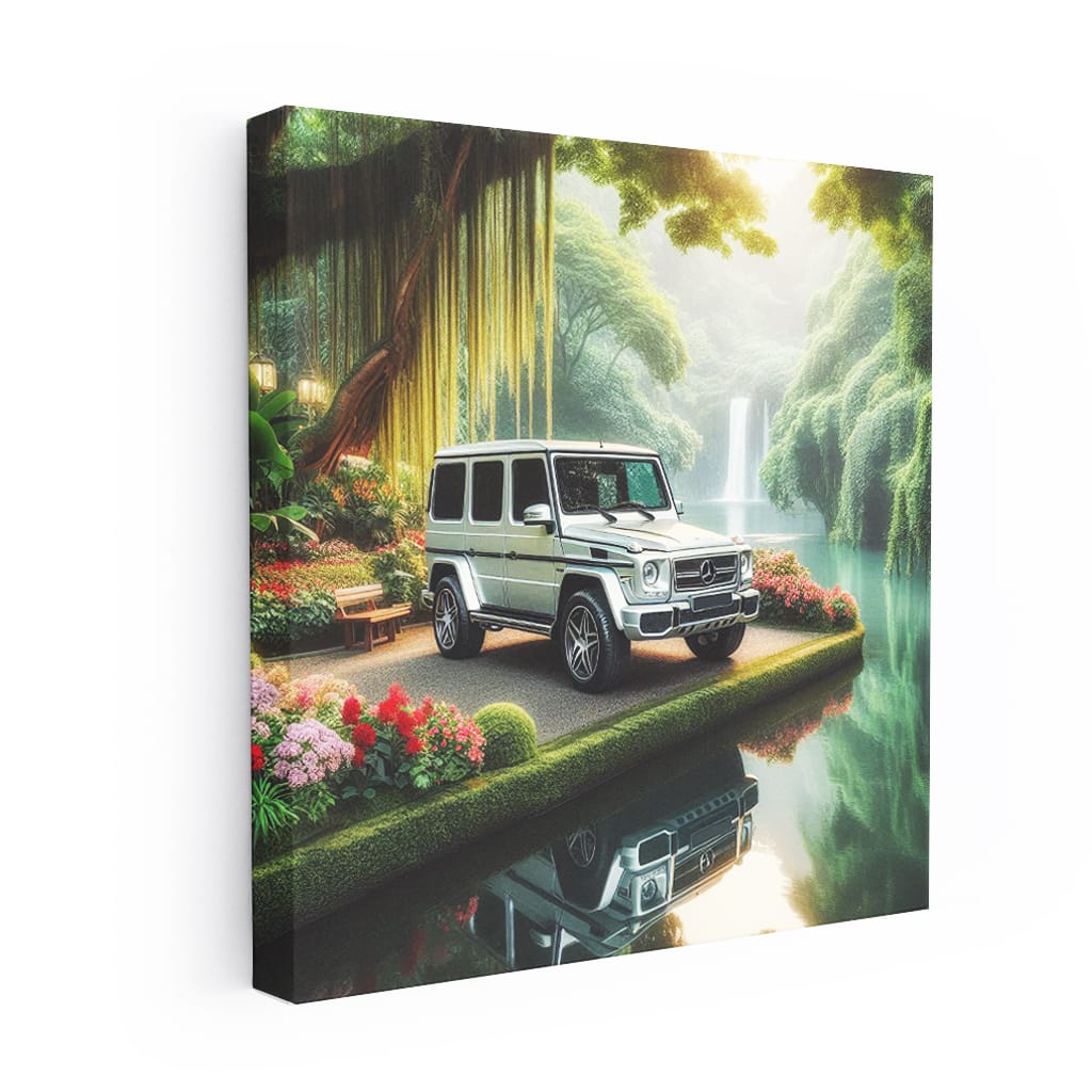 Mercedesbenz G Wagon River Wall Art