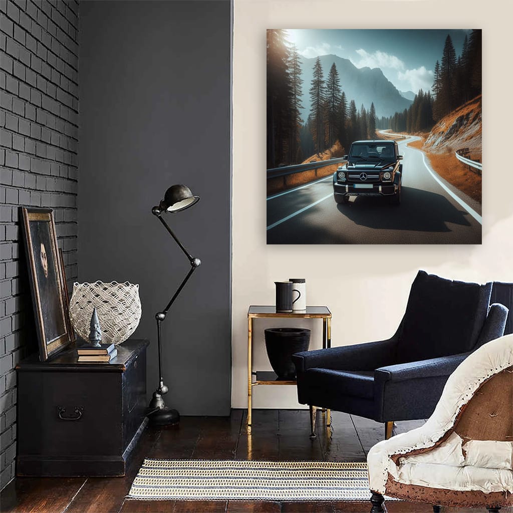 Mercedesbenz G Wagon Ro Wall Art