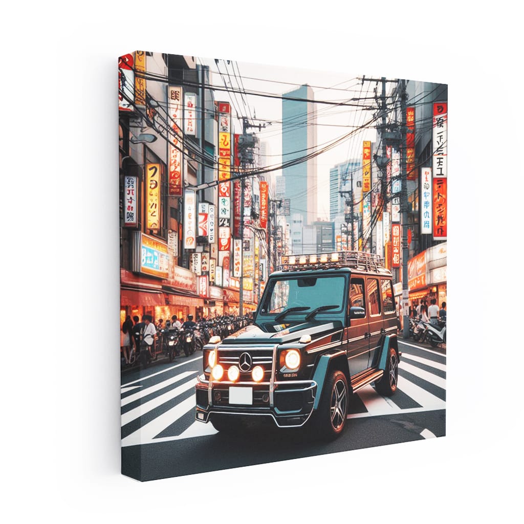 Mercedesbenz G Wagon Tokyo Japan Wall Art