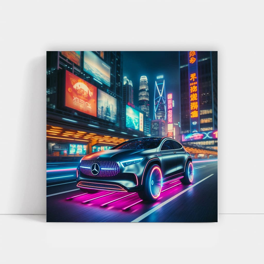 Mercedes-Benz GLA Neon - Bold Elegance in Motion