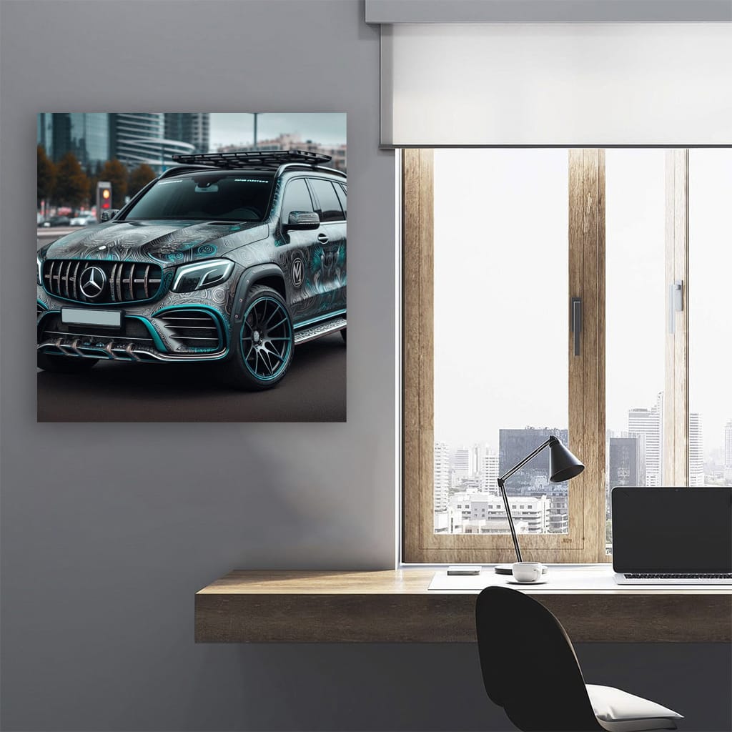 Mercedes-Benz GLB Paint - Bold Elegance in Motion