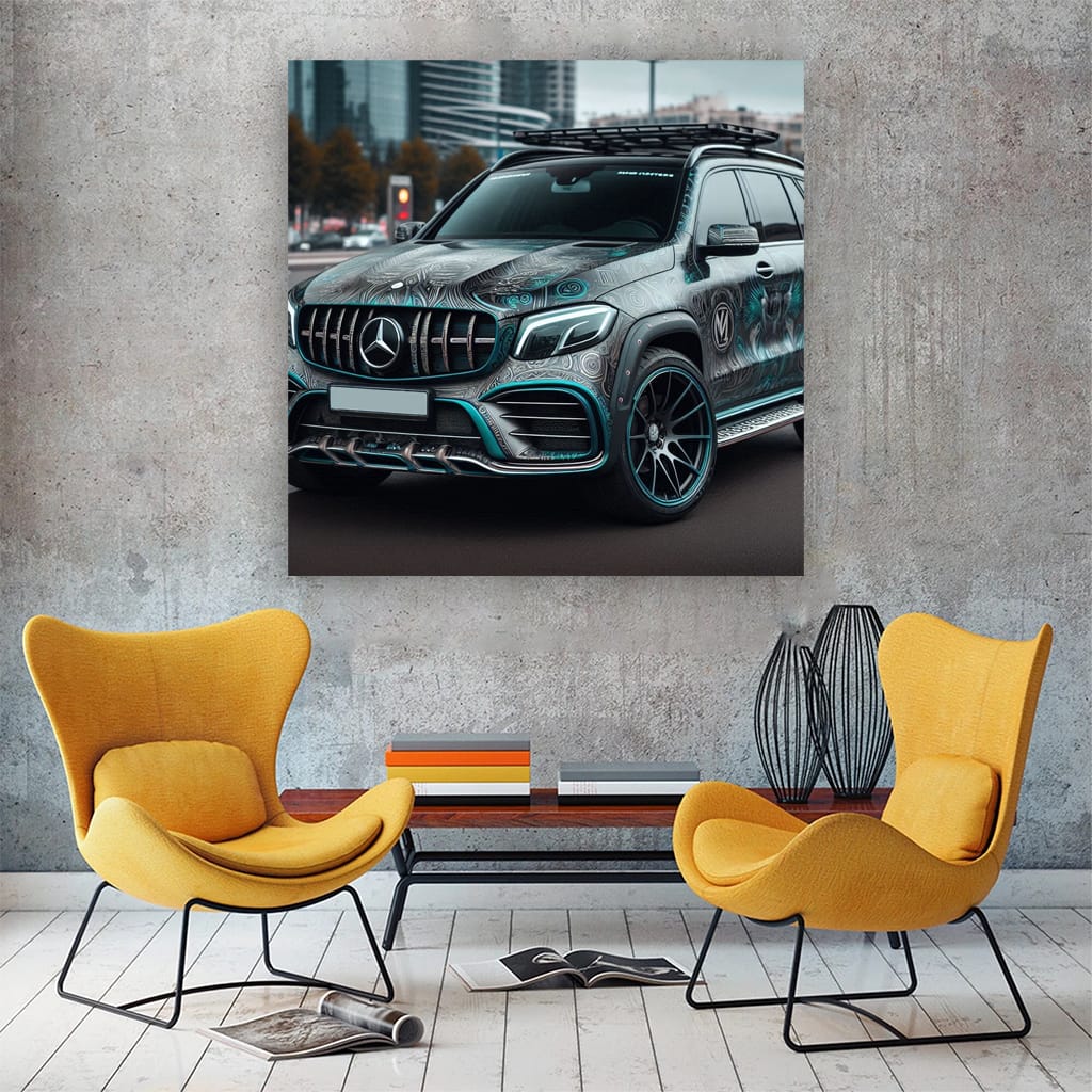 Mercedesbenz Glb Pai Wall Art