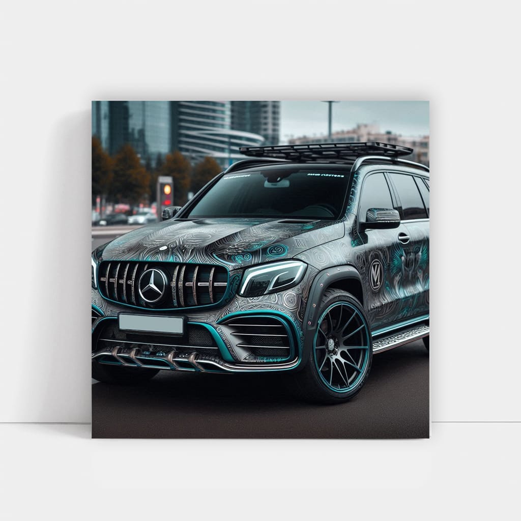 Mercedes-Benz GLB Paint - Bold Elegance in Motion