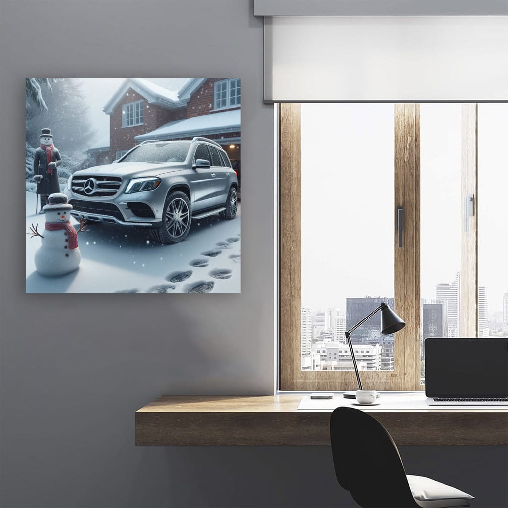 Mercedesbenz Glb Wint Wall Art