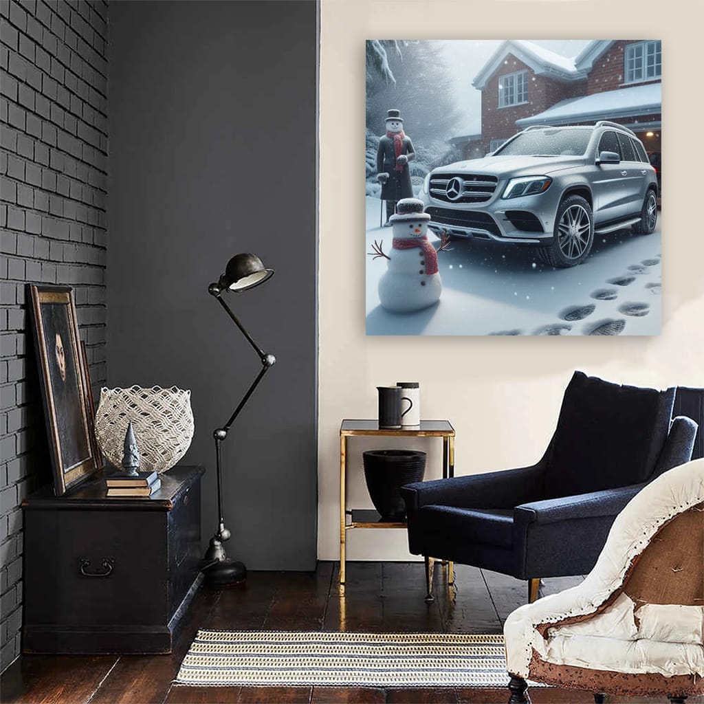 Mercedesbenz Glb Wint Wall Art