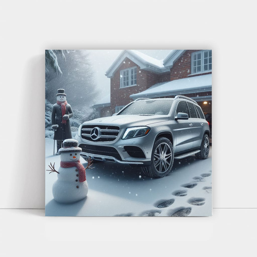 Mercedesbenz Glb Wint Wall Art