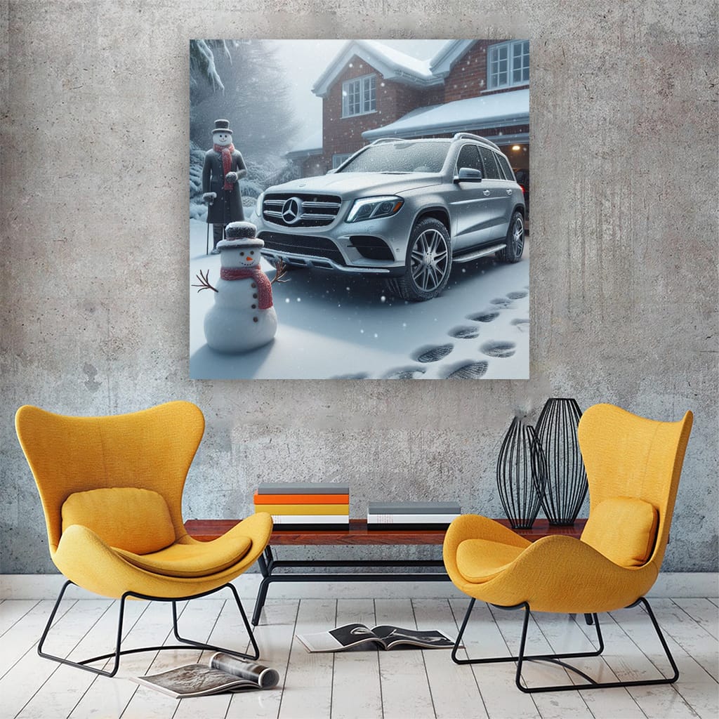 Mercedesbenz Glb Wint Wall Art