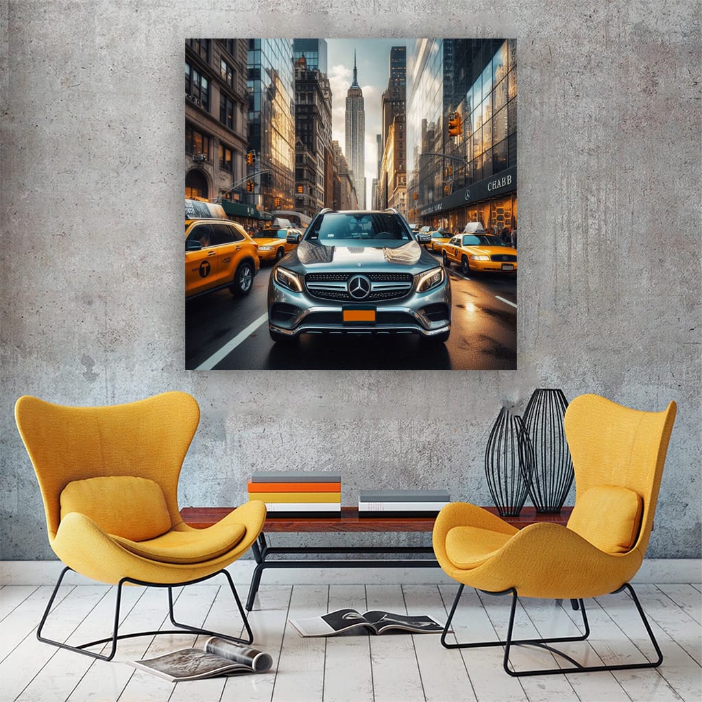 Mercedesbenz Glc New Yo Wall Art