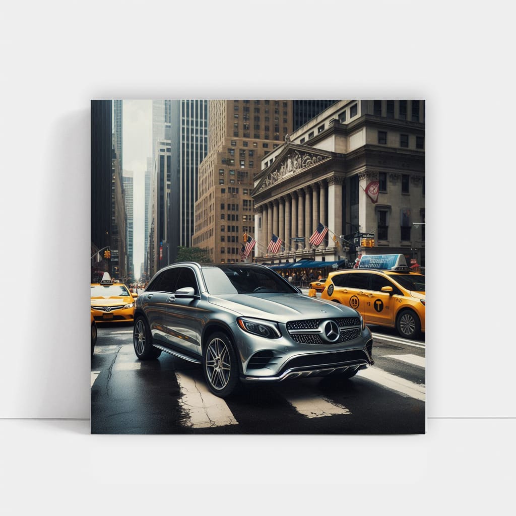 Mercedesbenz Glc New York Wall Art