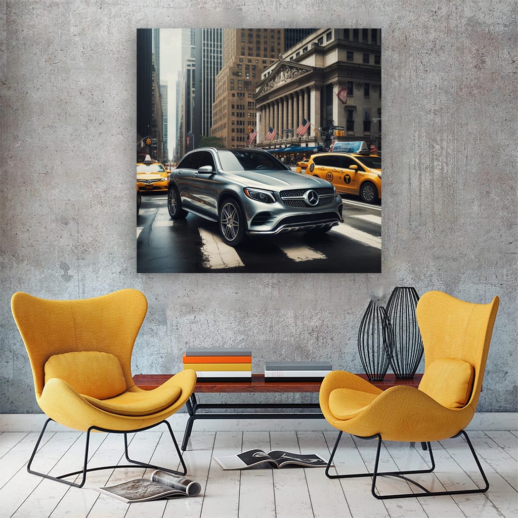 Mercedesbenz Glc New York Wall Art